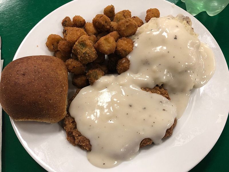 Country-Fried Steak with White Pepper Gravy