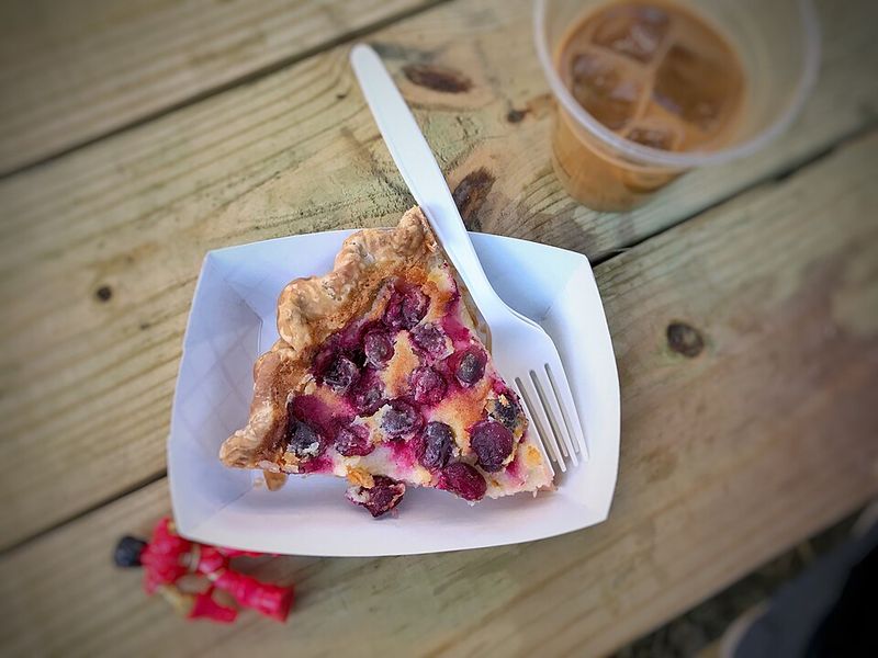 Cranberry And Buttermilk Pie