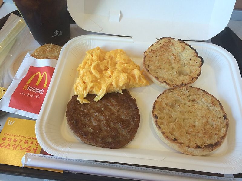 Breakfast Sandwiches from Fast Food