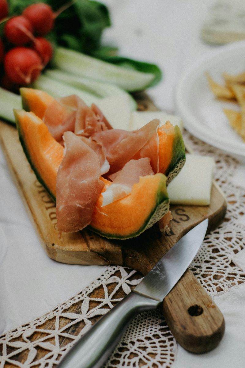 Prosciutto-Wrapped Cantaloupe