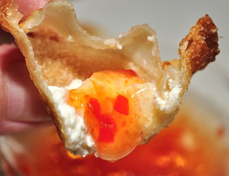 Crab Rangoon Crescent Cups