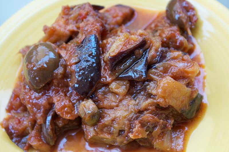 Sicilian Caponata (Eggplant Stew)