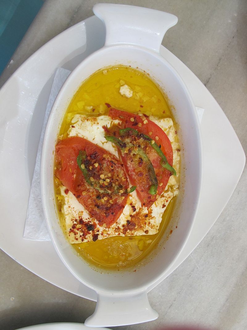 Sizzling Feta Saganaki