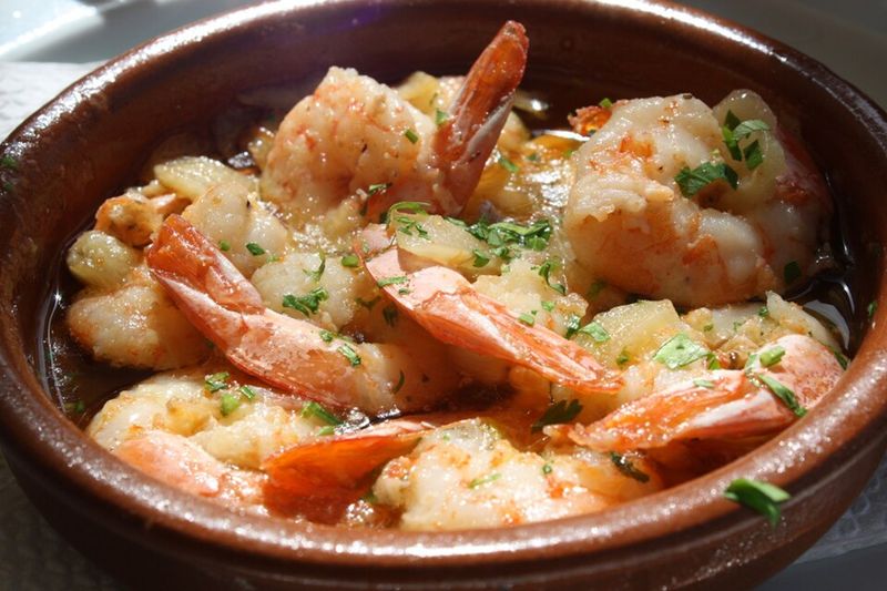 Spanish Garlic Shrimp (Gambas Al Ajillo)