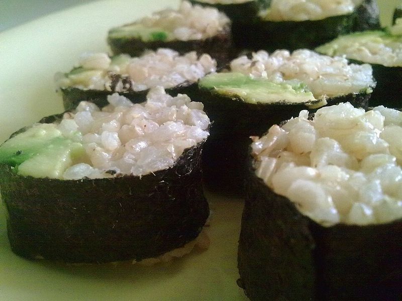 Avocado Maki Rolls
