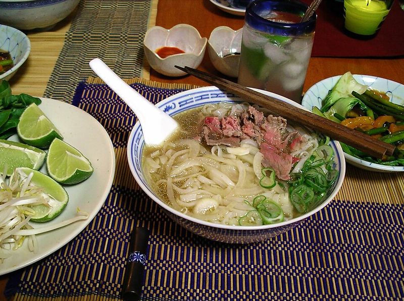 Vietnamese Pho Bo (Beef Noodle Soup)