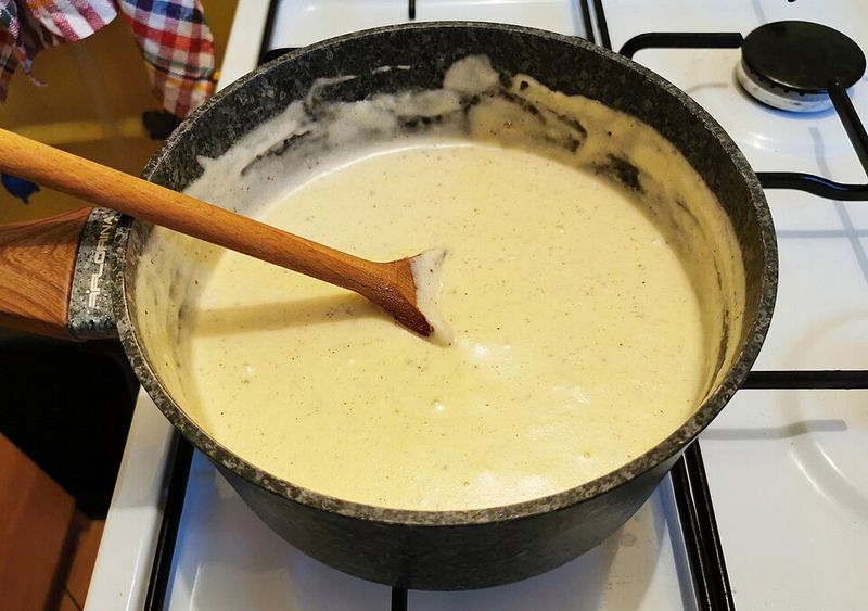 Season Béchamel With A Pinch Of Nutmeg