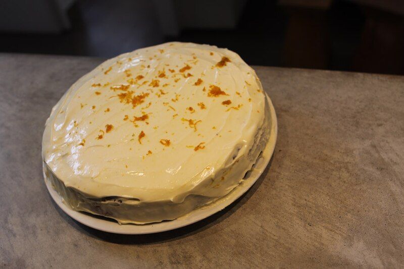Carrot Cake with Cream Cheese Frosting