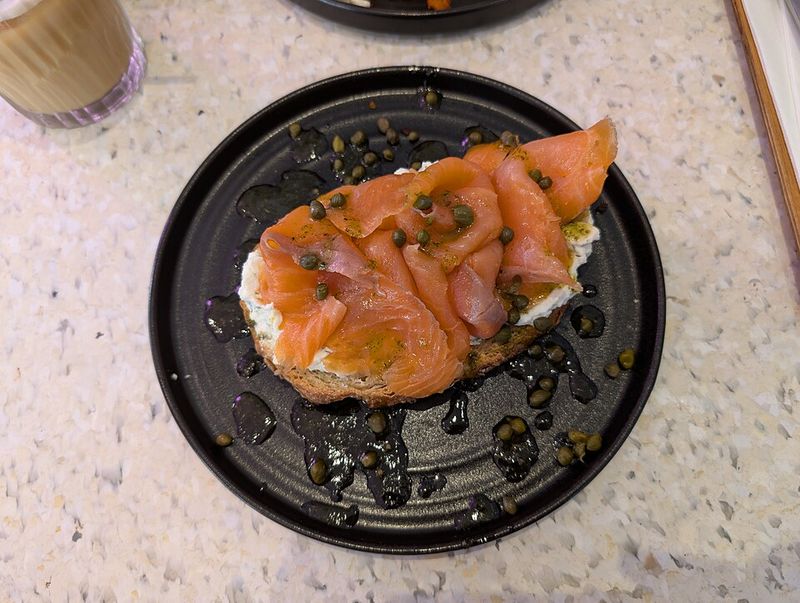 Smoked Salmon & Dill Ricotta Toast