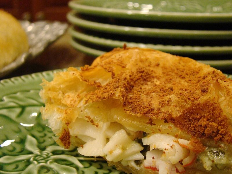 Spinach And Cheese Puff Pastry