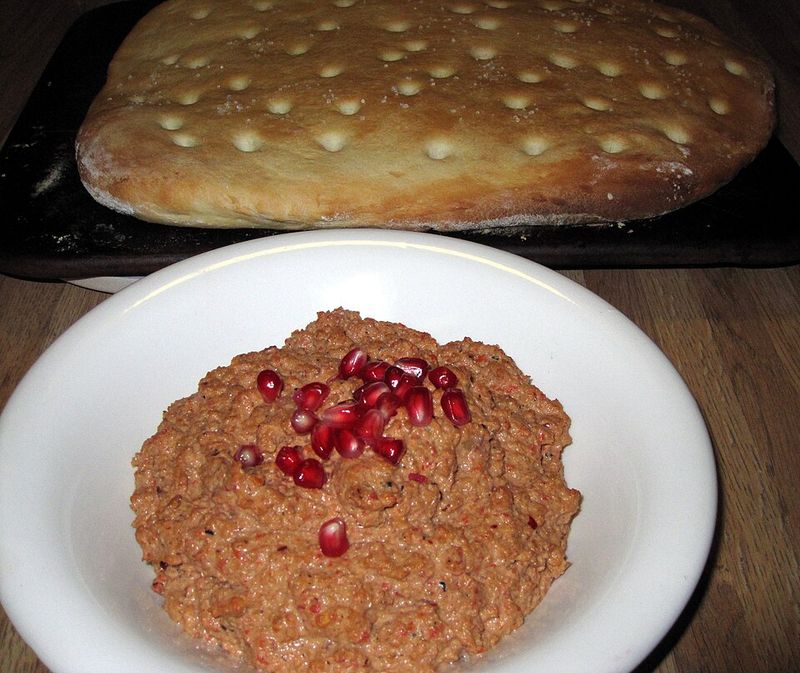 Roasted Red Pepper Hummus Cups