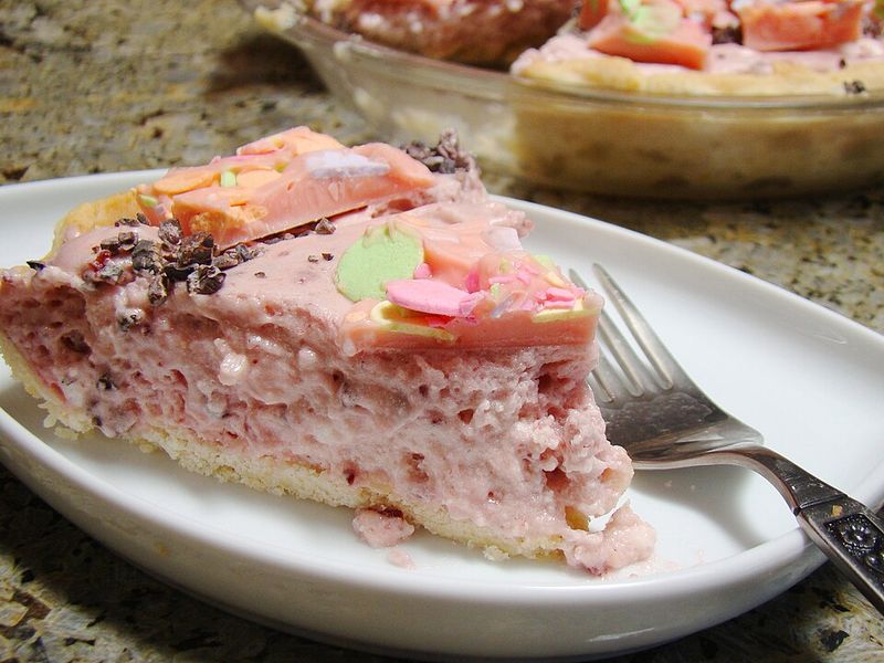 White Chocolate Raspberry Pie