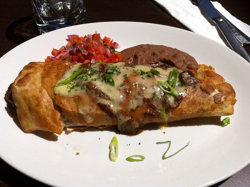 Beef Chimichangas – Skip