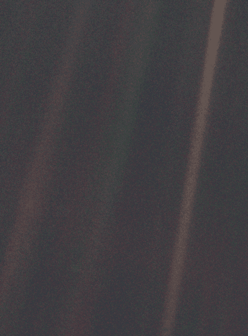 Pale Blue Dot (Voyager 1, 1990)