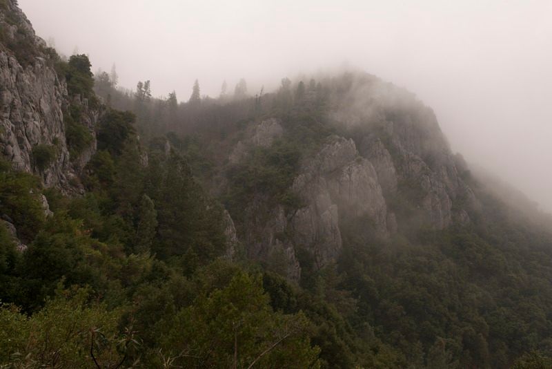 The Exit Can Feel Cinematic, With Fog Drifting Around The Cave Mouth