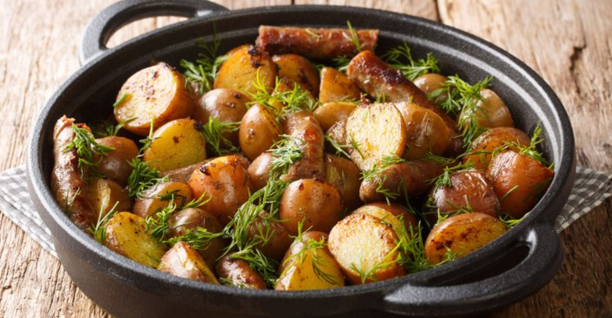 The Secret To Perfectly Crispy Roasted Potatoes Every Single Time