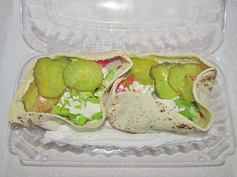 Falafel Pita Sandwich