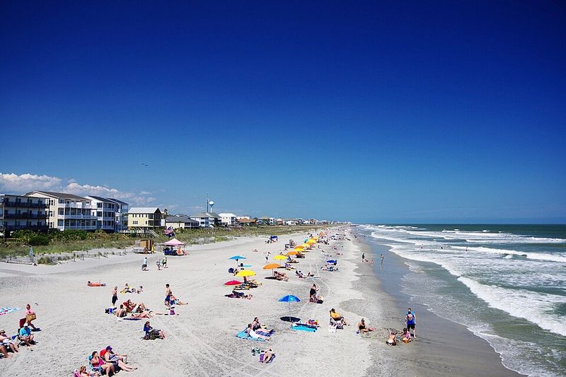 Beach Day On Folly Beach