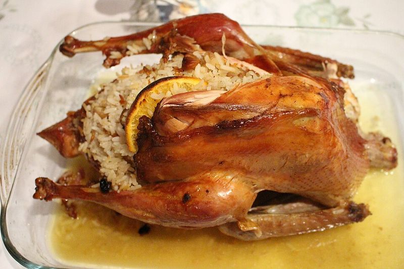 Whole Stuffed Roast Chicken