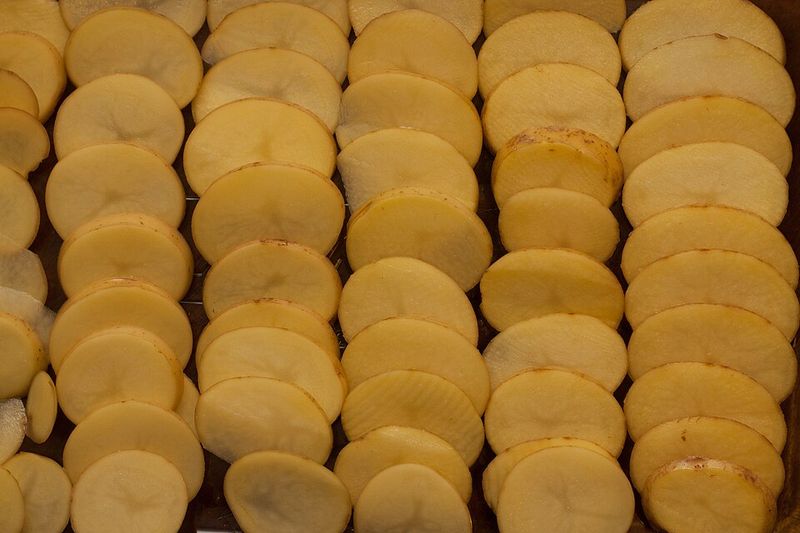 Slicing Potatoes Too Thick Or Uneven