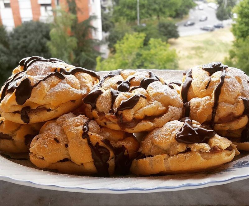 Vanilla Pudding Éclairs