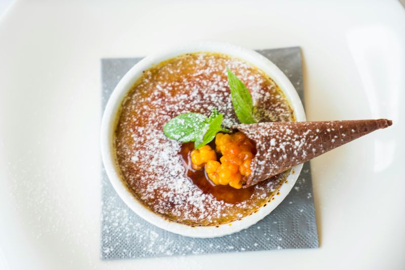 Vanilla Pudding Crème Brûlée