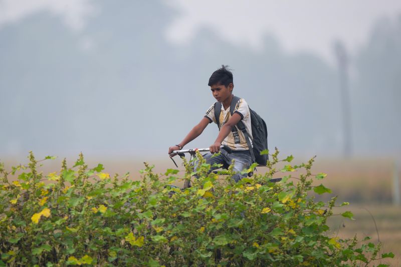 Riding Bikes Without Helmets