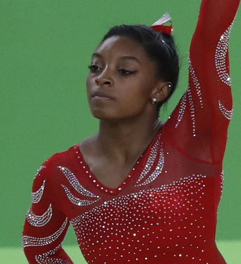 Simone Biles Flips Physics With Compact Power