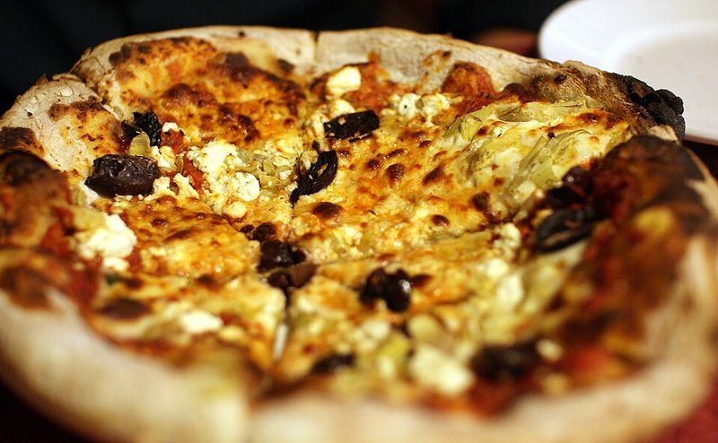 Whole Wheat Mediterranean Pizza