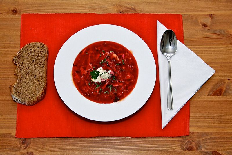 Barszcz (beet soup)