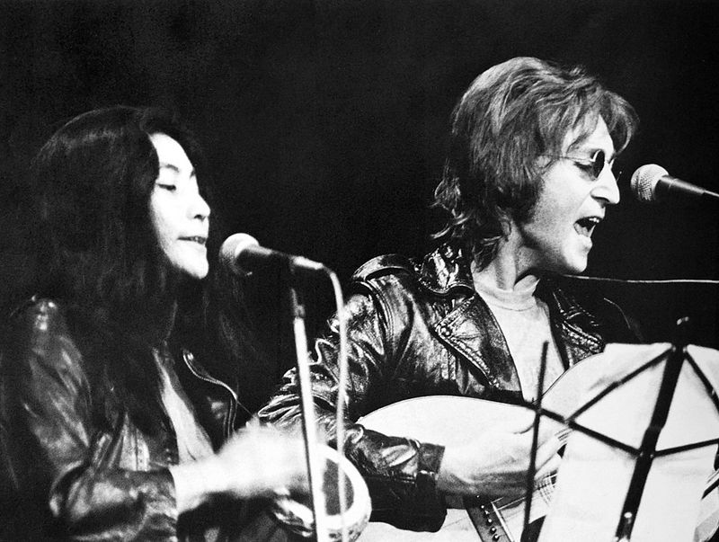 John Lennon and Yoko Ono
