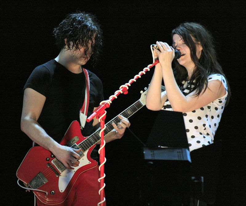 Jack and Meg White of The White Stripes