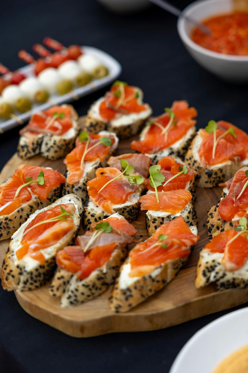 Smoked Salmon Crostini