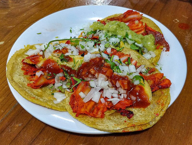 Al Pastor With Pineapple, Onion, And Cilantro