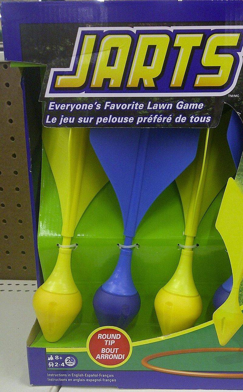 Backyard Lawn Dart Battles