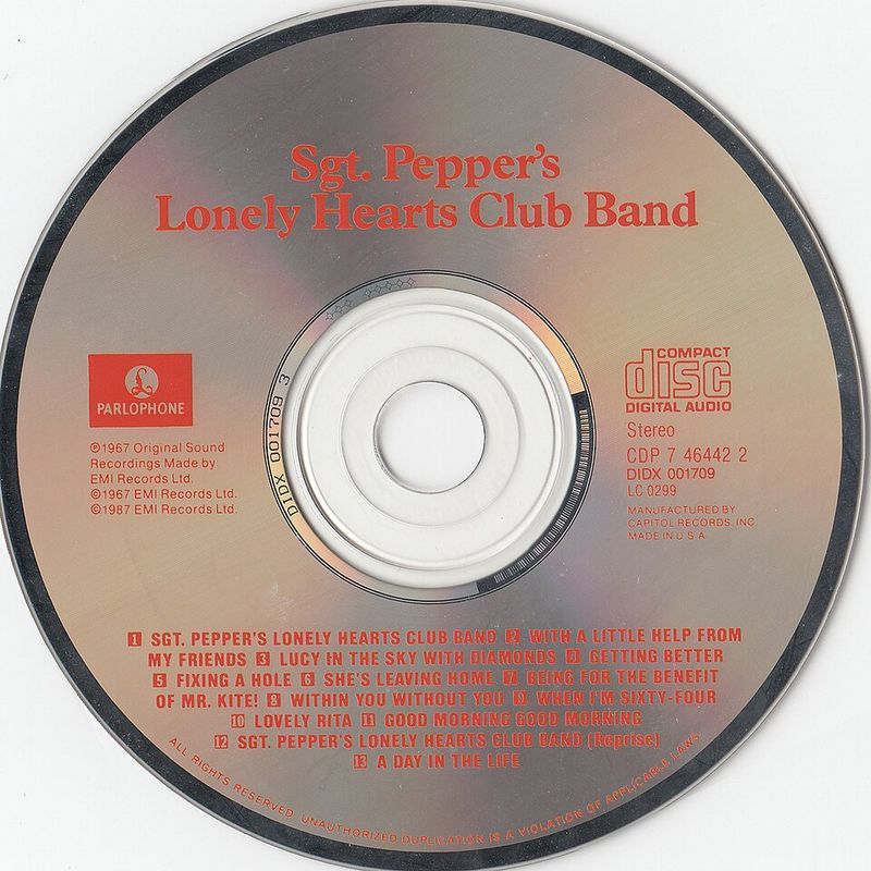 Sgt. Pepper's Lonely Hearts Club Band, The Beatles