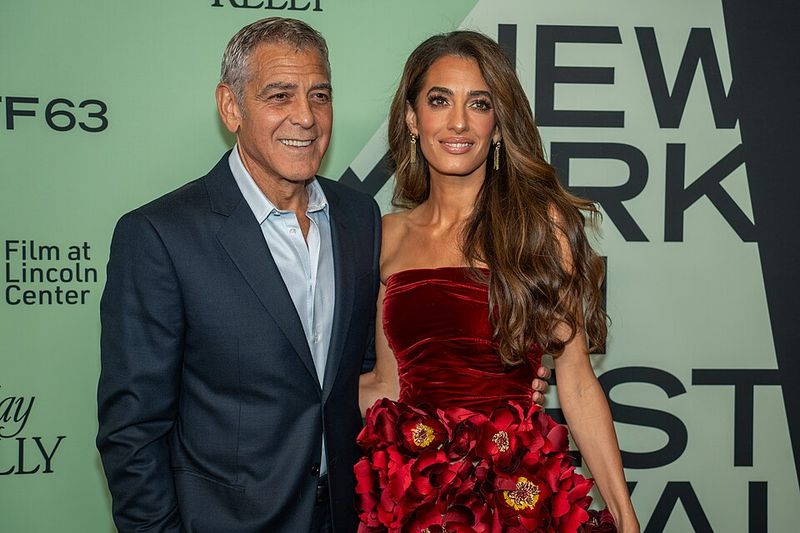George Clooney and Amal Clooney
