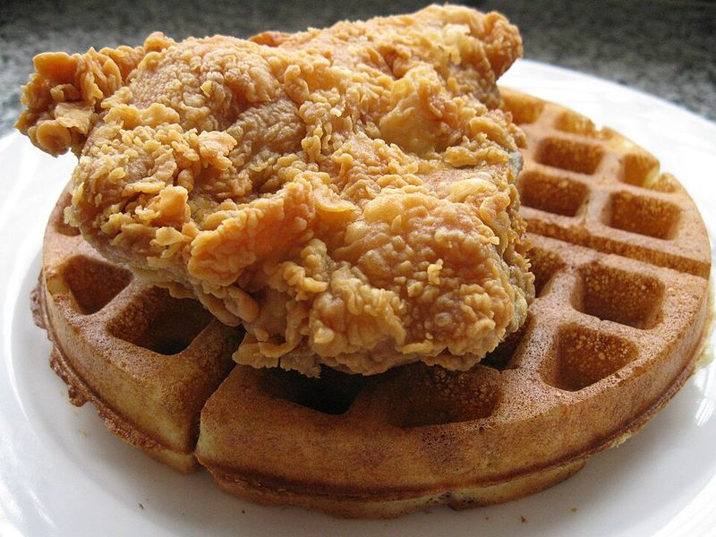 Mini Chicken and Waffles