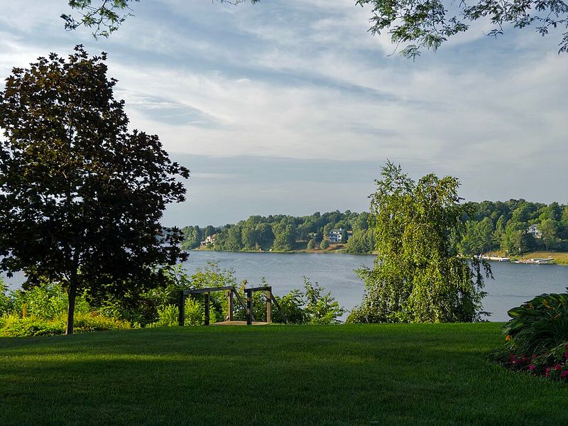 Nestled Between Two Beautiful Lakes