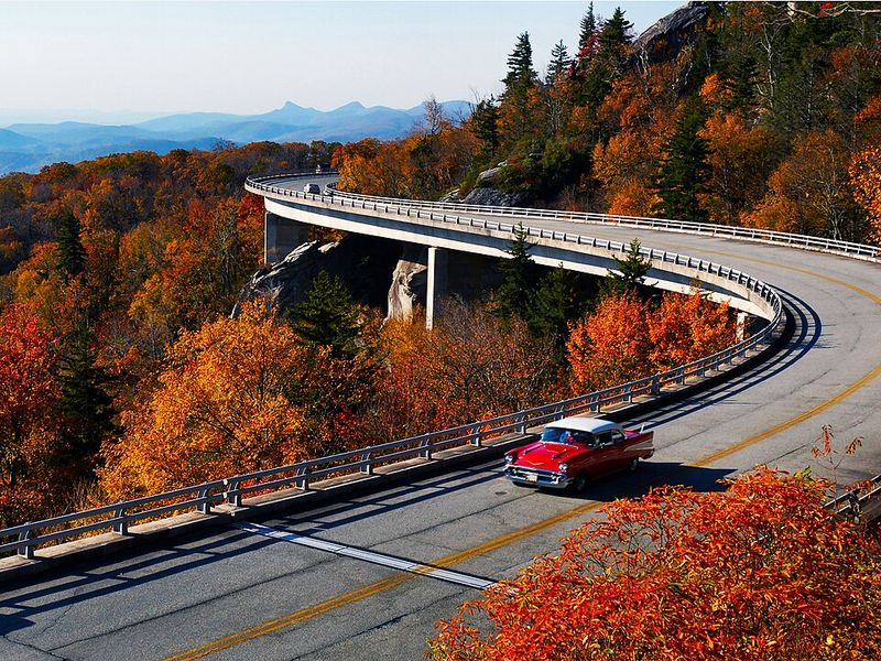 Blue Ridge Parkway (Linn Cove Viaduct), North Carolina