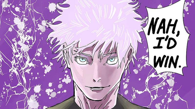 Satoru Gojo From Jujutsu Kaisen