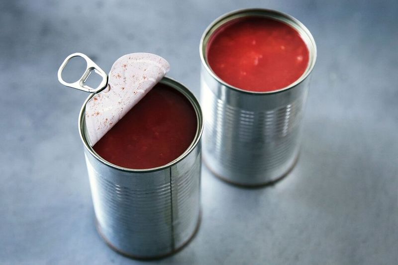 Canned Tomatoes Added Rare Freshness