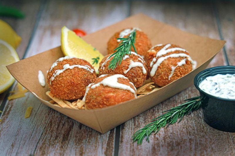 Mini Crab and Shrimp Cakes