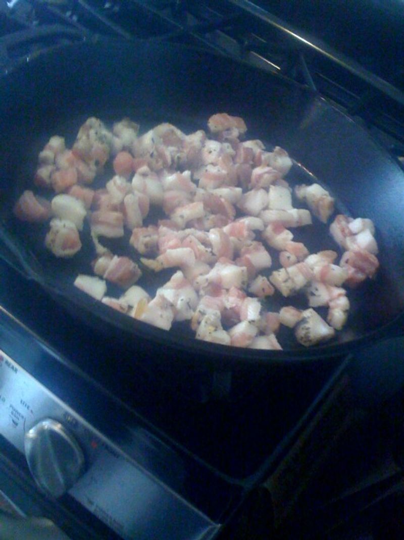 Pancetta Breakfast Skillet