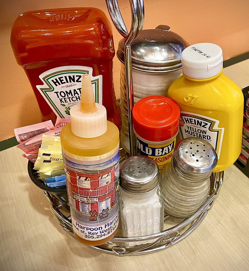 Napkin Dispensers and Condiment Caddies