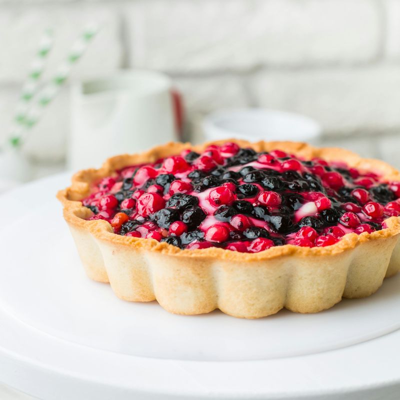 Mixed Berry Tart with Vanilla Bean Pastry Cream