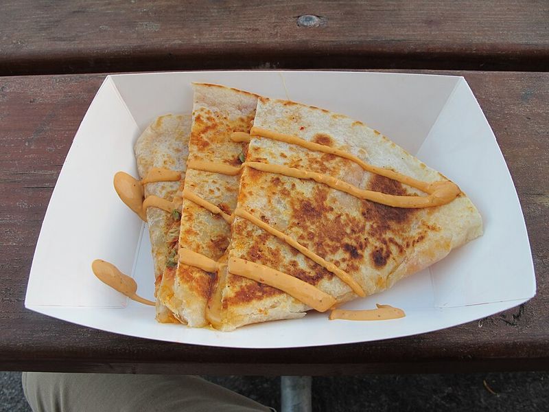 Campfire Quesadillas