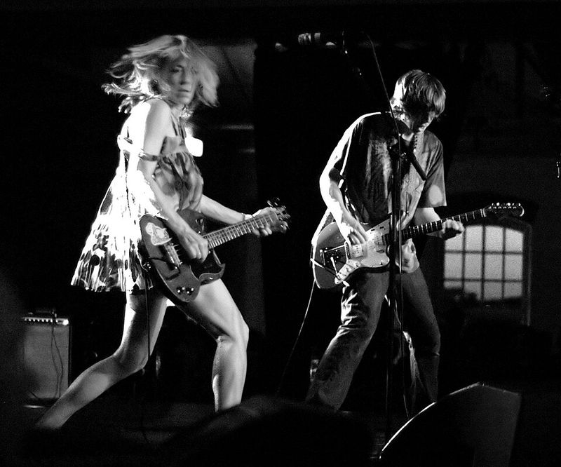 Thurston Moore and Kim Gordon of Sonic Youth