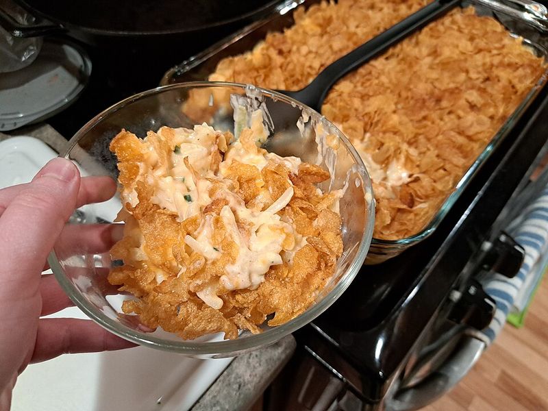 Hash Brown Casserole With Creamy Broth Base