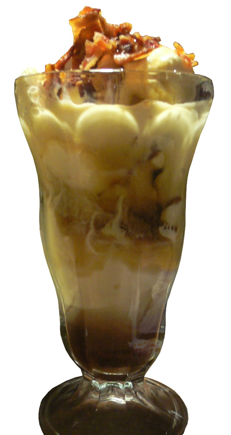 Denny's – Maple Bacon Sundae